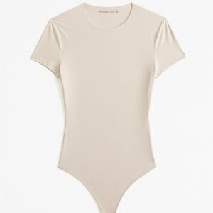 Abercrombie & Fitch Cream Bodysuit